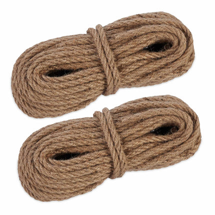 Cablu de iută 8 mm x 20 m set de 2