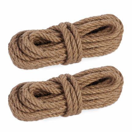 Funie de iută 10 mm x 10 m set de 2