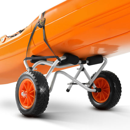 Kayak Cart, 250 lb Capacity, Foldable, 10 in Solid Tires