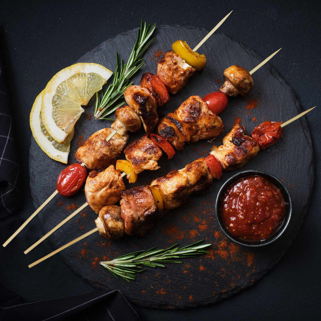 Frigarui de kebab din bambus, set 500 buc