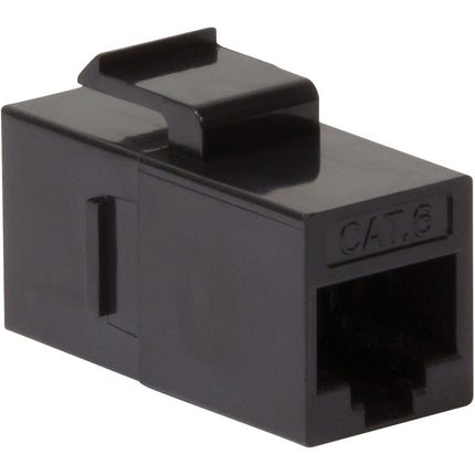 Keystone connector Cat6 UTP 2xRJ45 Black