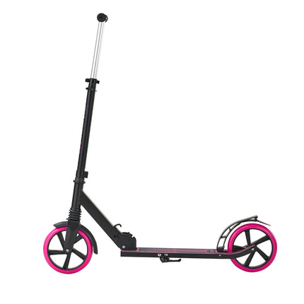 Kick Scooter, Adjustable Handlebar, Foldable, Pink