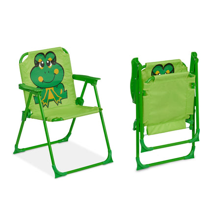 Set de mobilier de exterior din 4 piese pentru copii cu umbrelă de soare