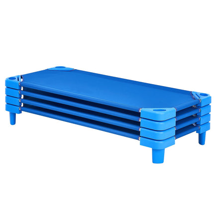 Kids Daycare Nap Cots, 4-Pack, Stackable, 52 x 23