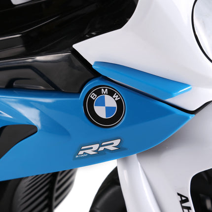 Motocicletă electrică pentru copii, 6V, cu lumini și muzică, albastră