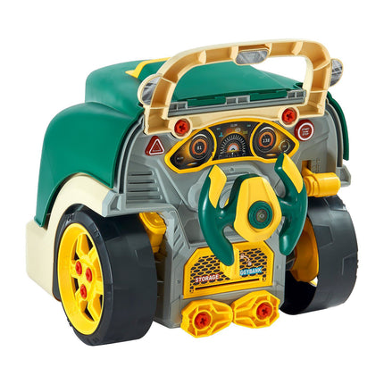 Kids Engine Repair Toy Set, 60-Piece, Lights And Sounds
