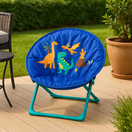 Scaun pliabil Moon pentru copii cu design animal