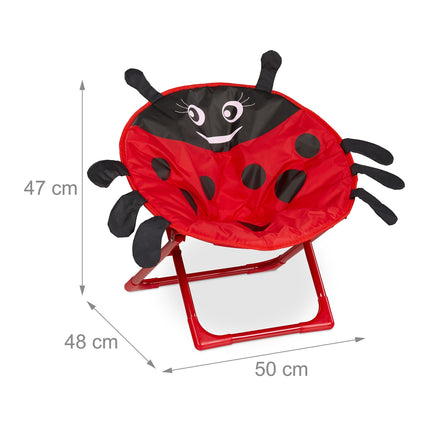 Scaun pliabil Moon pentru copii cu design animal