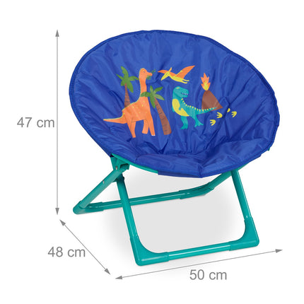 Scaun pliabil Moon pentru copii cu design animal
