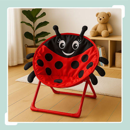 Scaun pliabil Moon pentru copii cu design animal