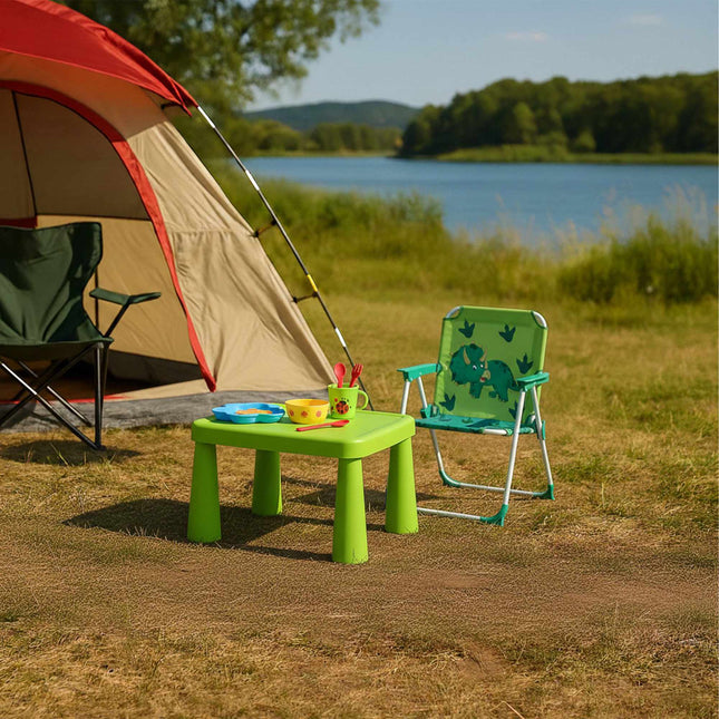 Scaun pliabil de camping pentru copii cu design cu animale
