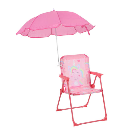 Scaun pliabil pentru copii cu umbrelă – ușor, portabil
