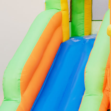 Tobogan gonflabil cu apă pentru copii, piscină cu apă, fără suflantă