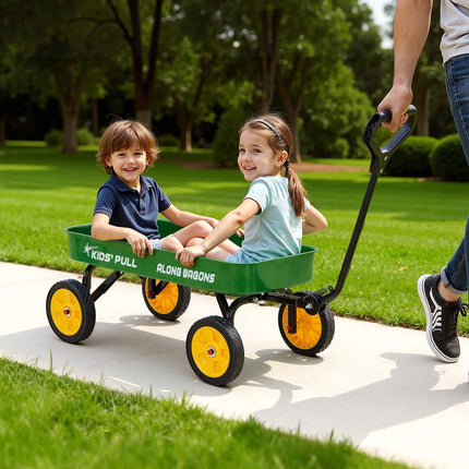 Kids Pull-Along Wagon, 101 cm, 80 kg, All-Terrain