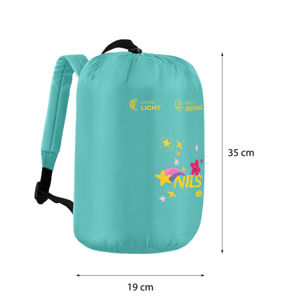Sac de dormit pentru copii cu rucsac, stele, confort 12C
