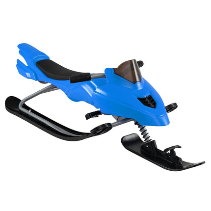 Kids Snow Racer Sled with Brakes & Steering, Ages 6-12