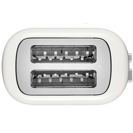 Prăjitor de pâine KitchenAid, complet metalic, cu 2 felii, cu 7 setări, porțelan