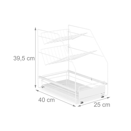 Kitchen storage white