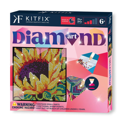 Set DIY Kitfix Diamond Art Sunflower