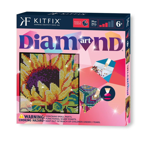 Set DIY Kitfix Diamond Art Sunflower