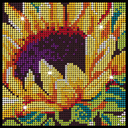 Set DIY Kitfix Diamond Art Sunflower