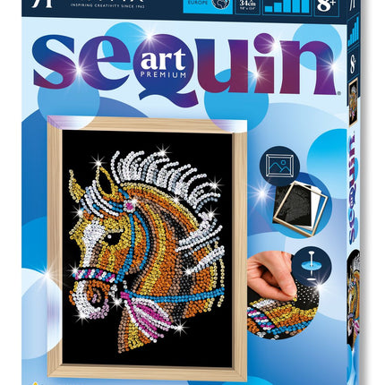 Kitfix Set Diy Sequin Art Blue Premium Cal