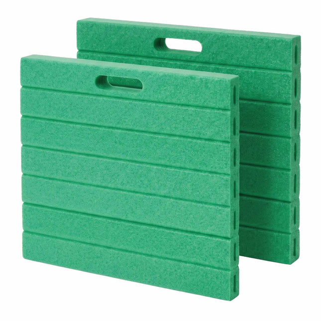 Genunchiere cu mâner, set de 2 – spumă EVA verde