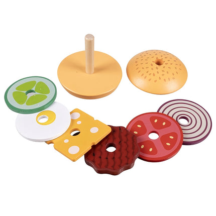 Kruzzel 22673 wooden burger