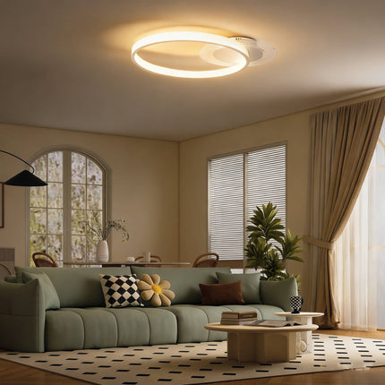 Lampă de tavan LED, temperatură de culoare reglabilă, 30W, alb