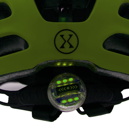 Casca LED Verde, XXS (48-54 cm), Nils Extreme
