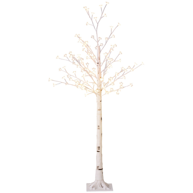 Arborele cu lumină LED, 150 cm, alb cald, utilizare în interior/exterior