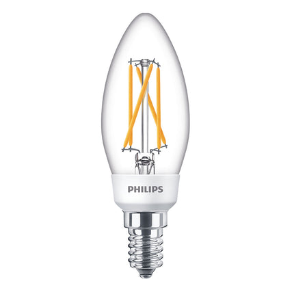 LED SceneSwitch E14 P45 Crown 40-18-9W Clear