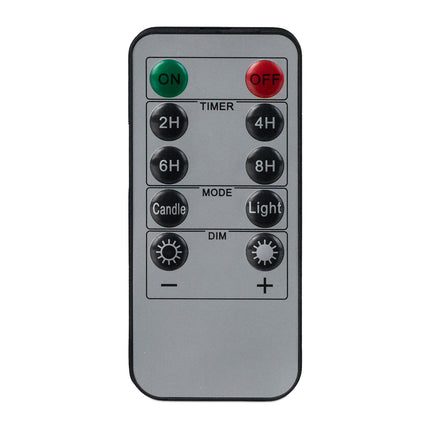 Lumanari LED Taper, fara flacara, telecomanda si temporizator, set de 6
