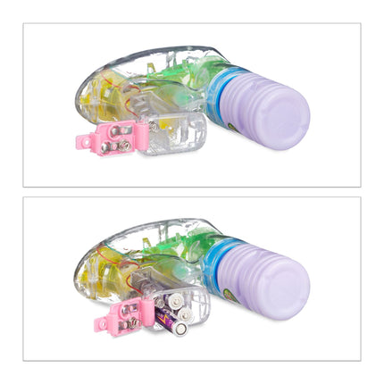 Pistol cu bule de săpun cu LED