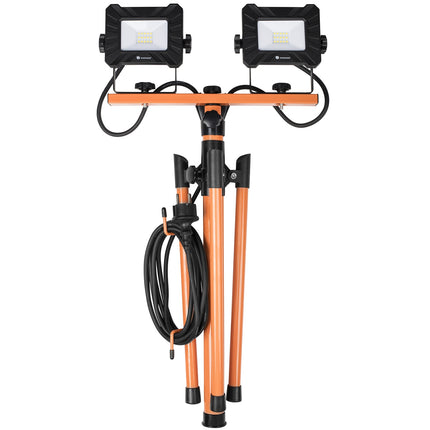 LED work lamp tripod 2 x 10W