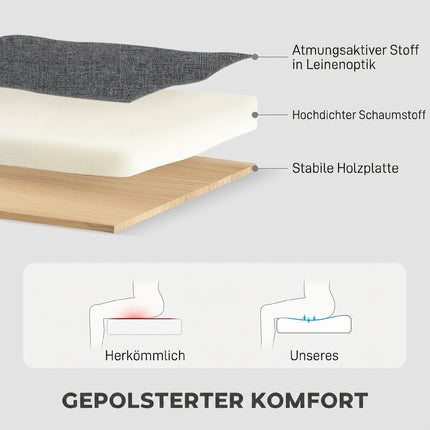 Canapea extensibilă în formă de L cu spațiu de depozitare, șezlong reversibil, gri