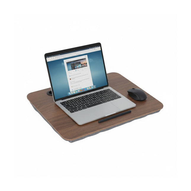 Suport pentru laptop cu suport pentru telefon - Pernă pentru pat și canapea