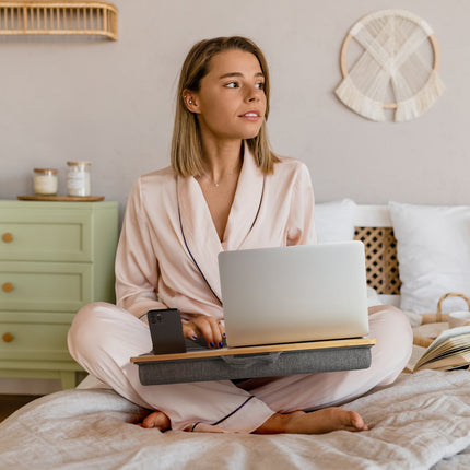 Pad laptop cu 2 suporturi