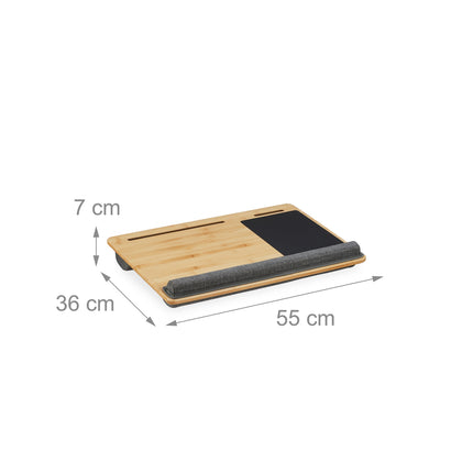 Pad laptop cu 2 suporturi