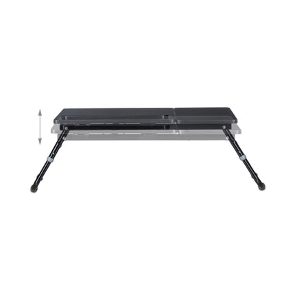 Masa laptop pentru pat neagra
