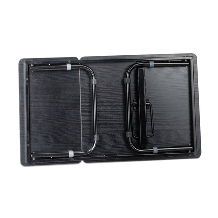 Masa laptop pentru pat neagra