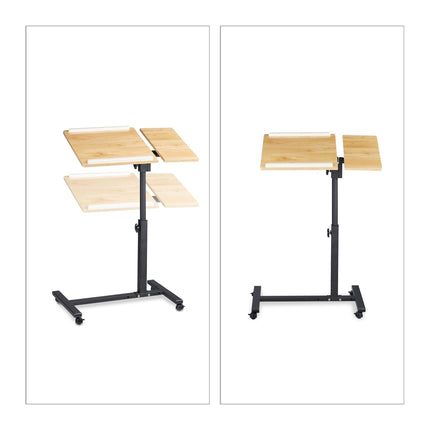 Masa pentru laptop cu masa reglabila pentru mouse