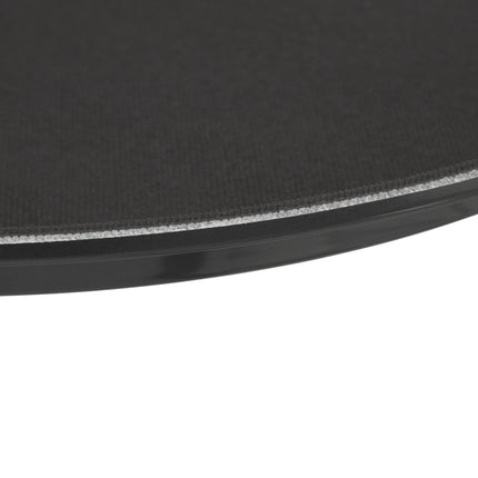 Tavi mari de servire negre, set de 2, Ø40cm