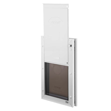 Large Dog Door, Double Magnetic Flaps, Metal Frame