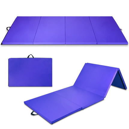 Saltea de gimnastică pliabilă mare cu mânere, grosime 5 cm