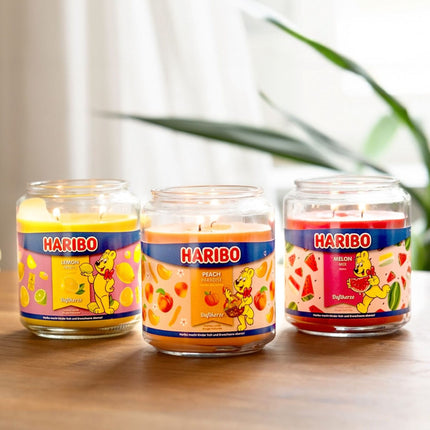 Lumânare parfumată mare din borcan de sticlă – Parfum dulce