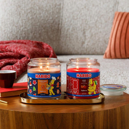 Lumânare parfumată mare din borcan de sticlă – Parfum dulce