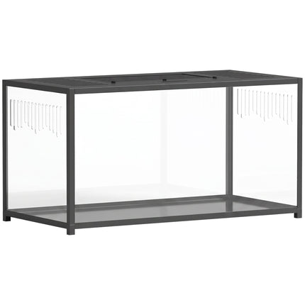 Cușcă mare pentru hamster, 100x50x52,5 cm, acril și aluminiu