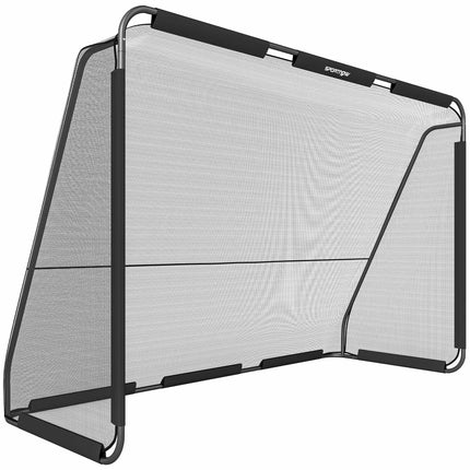 Poartă mare de fotbal pentru exterior cu plasă durabilă, 300 x 200 cm