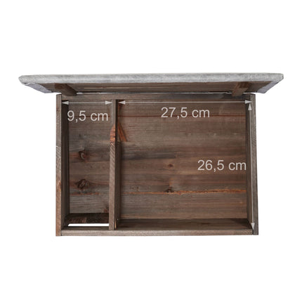 Large Wooden Hedgehog House